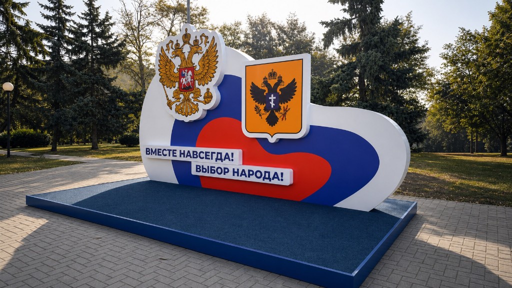 Проект ЗАРАМКИ: Монументальная инсталляция (госзаказ) — производство и монтаж, Симферополь